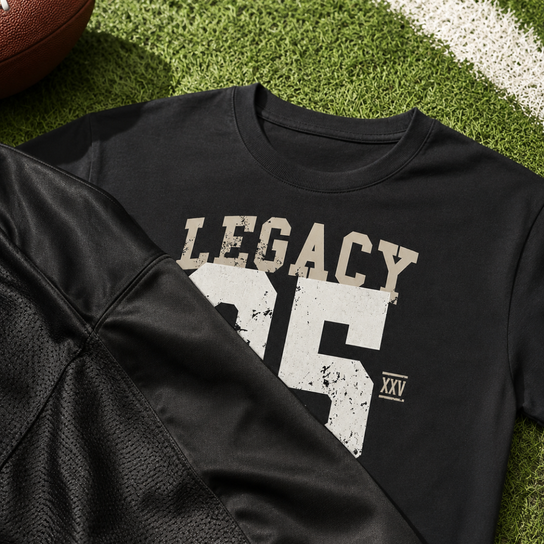 Legacy 25 Tee | Black