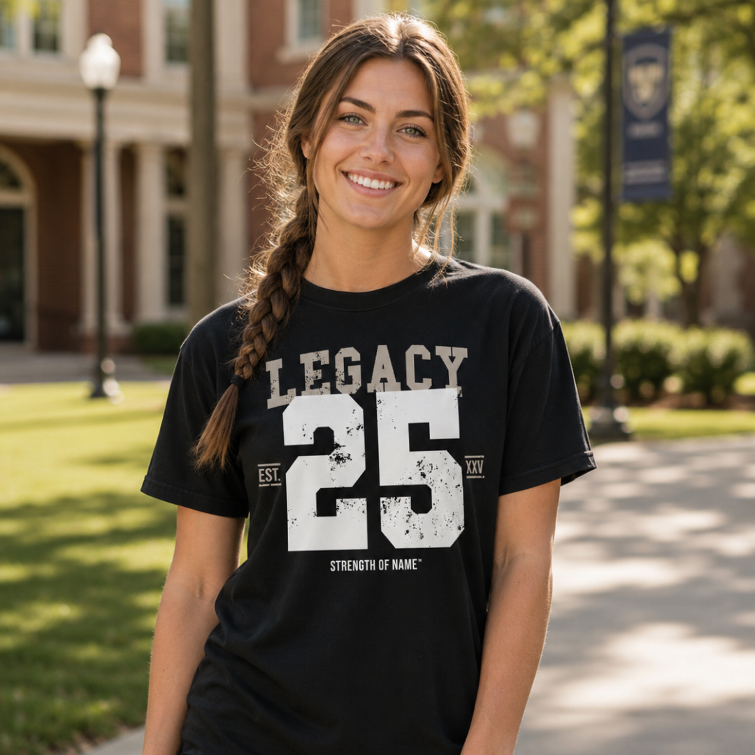 Legacy 25 Tee | Black
