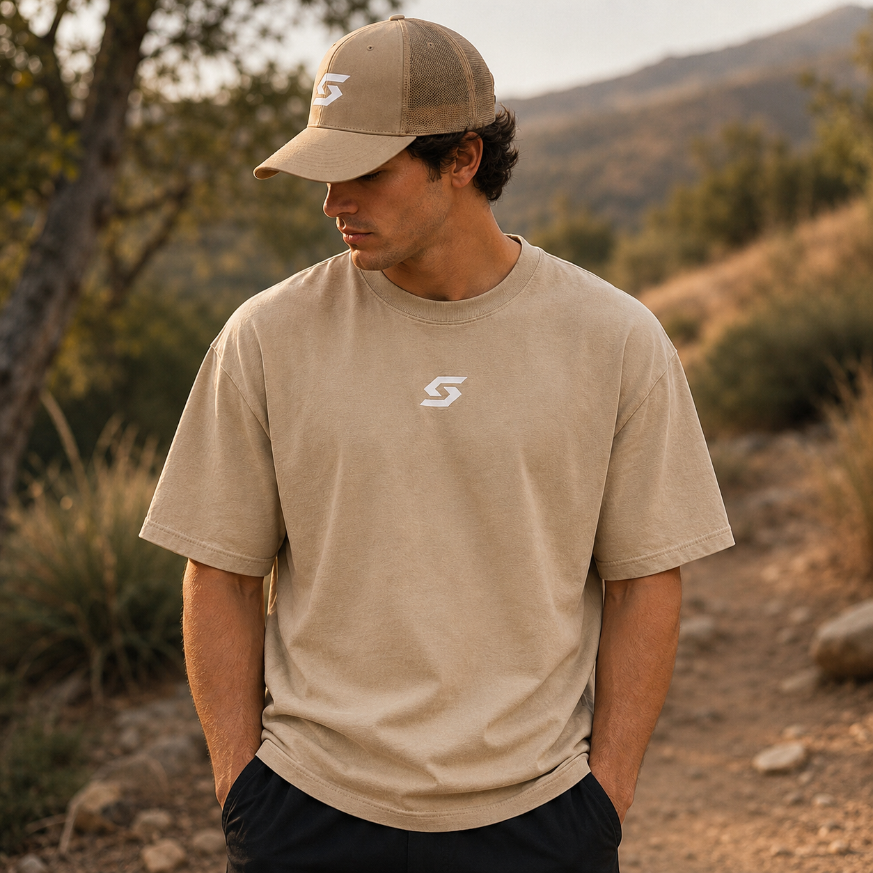 Standard Oversized Crest Tee
