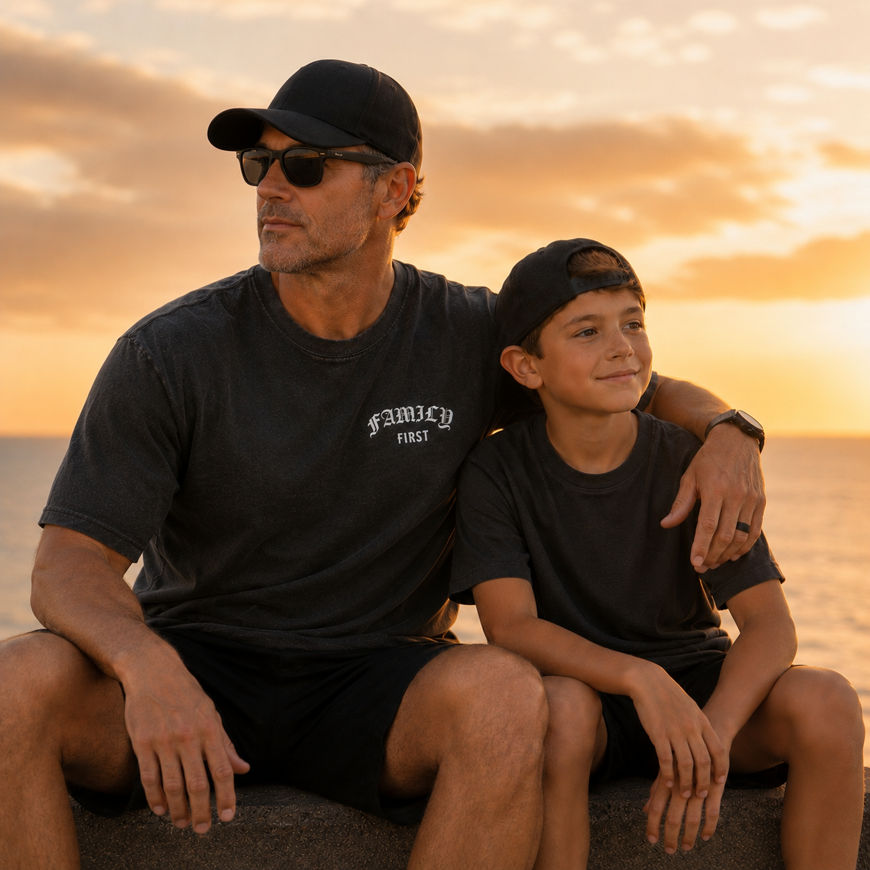 Oversized Family First Tee