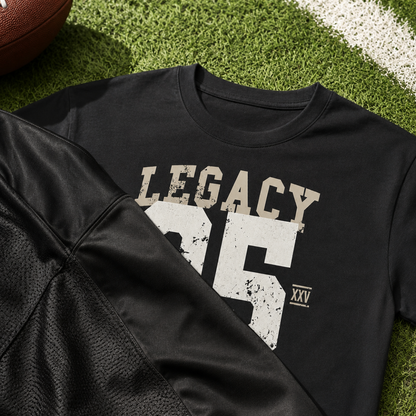 Legacy 25 Tee | Black