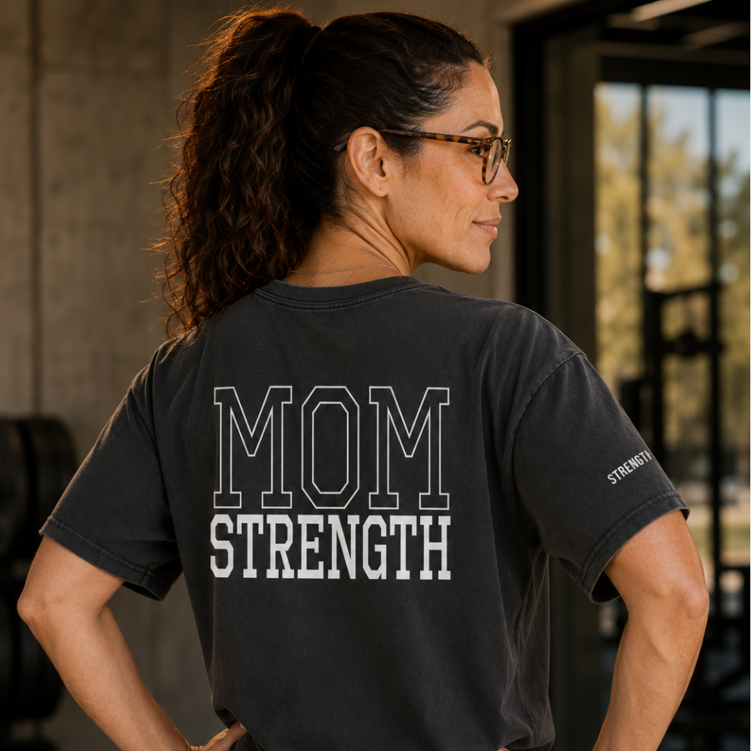 Oversized Mom Strength Tee
