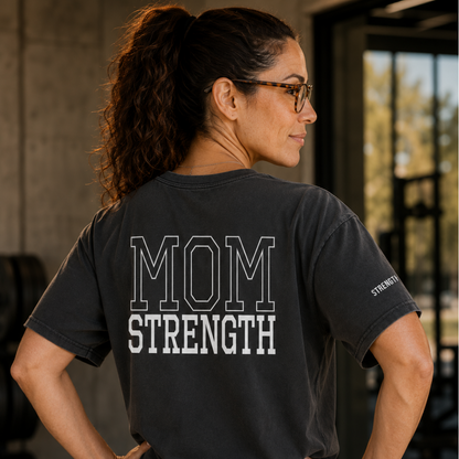 Oversized Mom Strength Tee