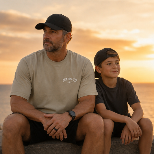 Oversized Family First Tee